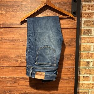 J. Crew Toothpick Blue Denim Jeans size 31 (6)